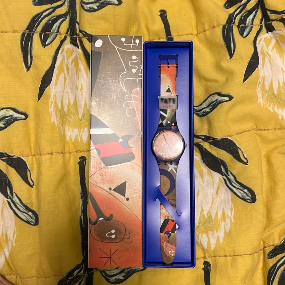 Swatch x Tate Gallery Joan Miro Watch